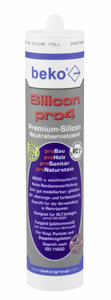 Silicon pro4 Premium 310,00 ml silbergrau  