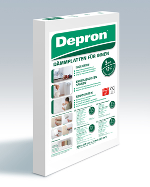 Depron G/3-GP Faltplatte 3,00 mm 250,00 cm 80,00 cm 3,00 mm 40,00 qm