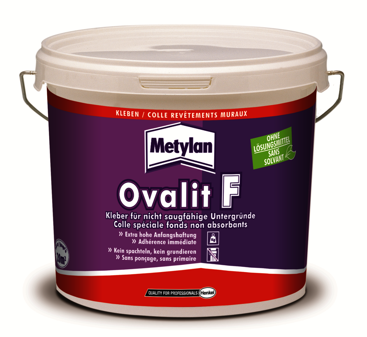 Ovalit F Spezialwandbelagskleber 5,00 kg