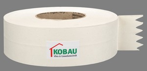 Papier-Fugendeckstreifen 1,00 ROL naturweiß