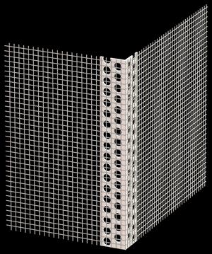 PVC-VWS-Eckwinkel 4x4mm 10,00 CM 15,00 CM 2,50 M