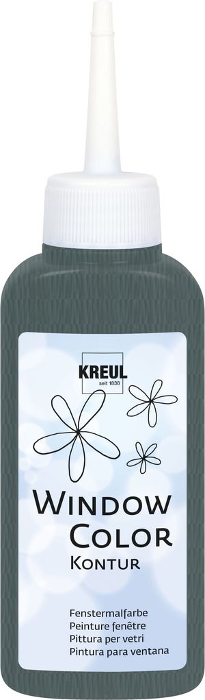 Glas Design Konturenfarbe 80,00 ml lead grey 42771