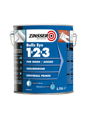 Zinsser Bulls Eye 1-2-3 2,50 L weiß