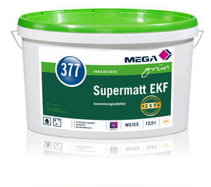MEGA 377 Supermatt EKF 12,50 l weiß