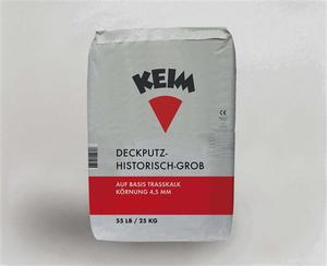 Deckputz historisch grau 25,00 kg 4,5