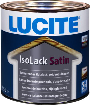 Lucite IsoLack satin 2,50 l weiß