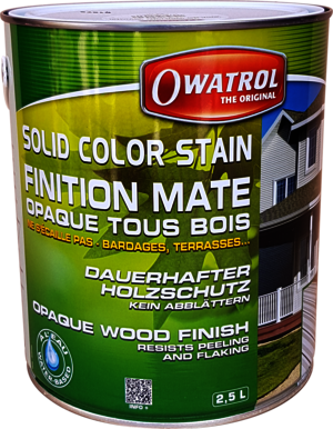 Owatrol Solid Color 10,00 l deckweiß