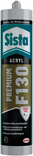Sista F 130 Premium 300,00 ML weiß