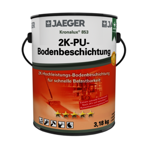 Kronalux 2K-PU Bodenbesch.853 inkl.Härt. 3,50 kg steingrau RAL 7030