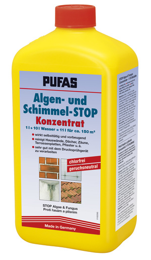 Algen und Schimmel STOP Konzentrat 1,00 L gelblich