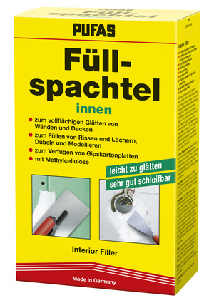 Füllspachtel innen 1,00 kg weiß