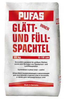 Glätt-/Füllspachtel innen 25,00 kg weiß