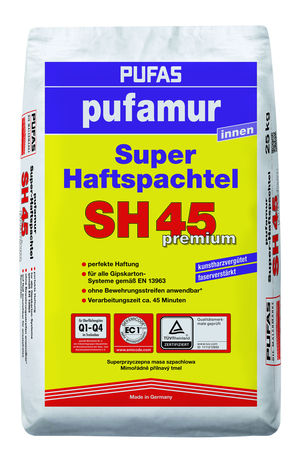Pufamur Super-Haftspachtel SH 45 25,00 kg weiß