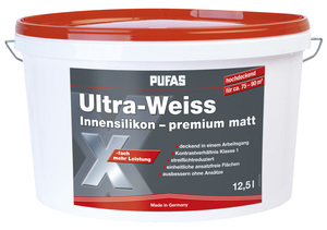 Ultra-Weiss Innensilikon 12,50 L weiß