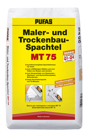 Maler- und Trockenbau-Spachtel MT75 25,00 kg