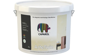 Capadecor Arte Twin Basic 5,00 l weiß