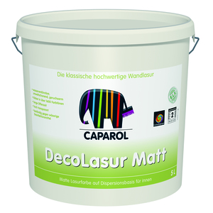 Capadecor DecoLasur matt 2,50 l weiß transparent