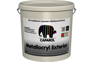 Capadecor Metallocryl Exterior 10,00 l metallisch silber