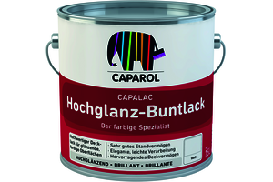 Capalac Hochglanz-Buntlack 2,50 l reinweiß