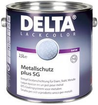 Delta Metallschutz plus seidenglänzend 2,50 l weiß RAL 9010