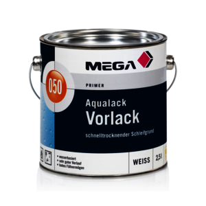 MEGA 050 Aqualack Vorlack 2,50 l weiß