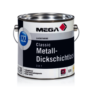 MEGA 122 Classic Metall-Dicks.3in1 2,50 l vollweiß Basis 0