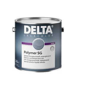 Delta Polymer seidenglänzend 2,50 l tiefschwarz RAL 9005