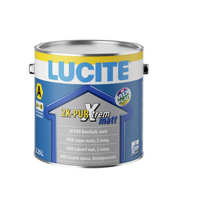 Lucite 2K PUR Xtrem matt 870,00 ml farblos Basis 0