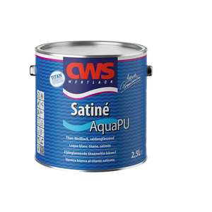 Satine Aqua PU 2,5000 l vollweiß Basis 3