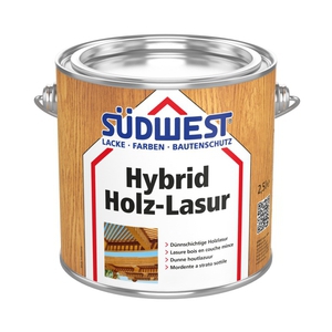 Hybrid Holz-Lasur 750,00 ml teak 8919
