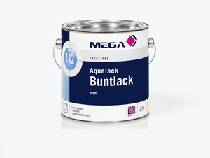 MEGA 142 Aqualack Buntlack matt 2,38 l farblos Basis 0