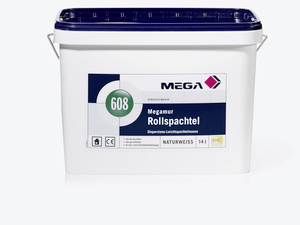 MEGA 608 Megamur Rollspachtel 14,00 l weiß  
