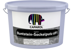 Buntsteinsockelputz 691 carbon 01 25,00 kg    