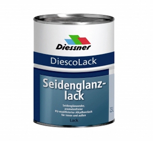 DiescoLack Seidenglanz Weißlack 750,00 ml weiß  