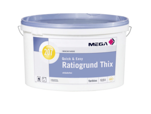 MEGA 207 Quick & Easy Ratiogrund Thix 12,50 l weiß opak  