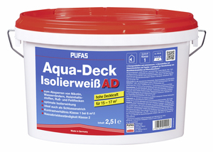 Aqua-Deck Isolierweiß E.L.F. 2,50 l weiß  