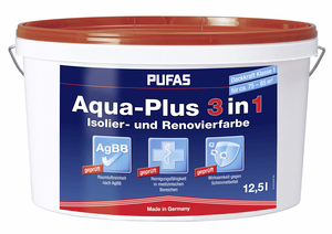 Aqua-Plus 3in1 Iso- und Renovierfarbe