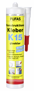 Konstruktions-Kleber K15 300,00 g glasklar  