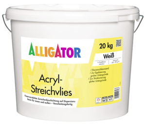 Acryl Streichvlies 20,00 kg weiß  