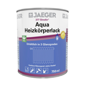 Aqua Heizkörperlack 377 SGL 750,00 ml weiß  