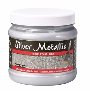 Metall-Effekt-Farbe 750,00 ml silver metallic  