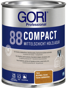 Gori 88 Compact Holzlasur 2,50 l burma teak 7804