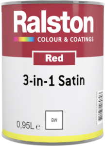 Ralston 3-in-1 Satin 0,95 l weiß Basis