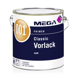 MEGA 001 Classic Vorlack 2,50 l weiß  