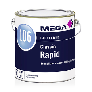 MEGA 106 Classic Rapid 2,50 l weiß  