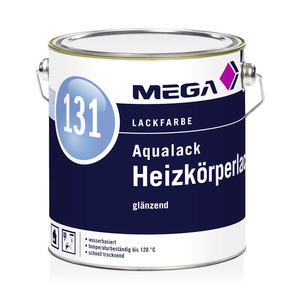 MEGA 131 Aqualack Heizkörperlack 2,50 l weiß  