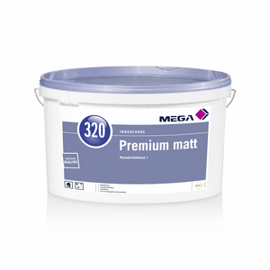 MEGA 320 Premium Matt 12,50 l weiß  