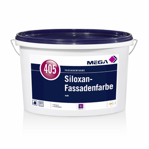 MEGA 405 Siloxan Fassadenfarbe 11,63 l farblos Base C