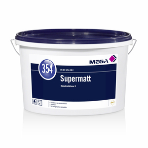 MEGA 354 Supermatt 5,00 l weiß  