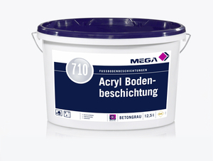 MEGA 710 Acryl Bodenbeschichtung kieselgrau   12,50 l